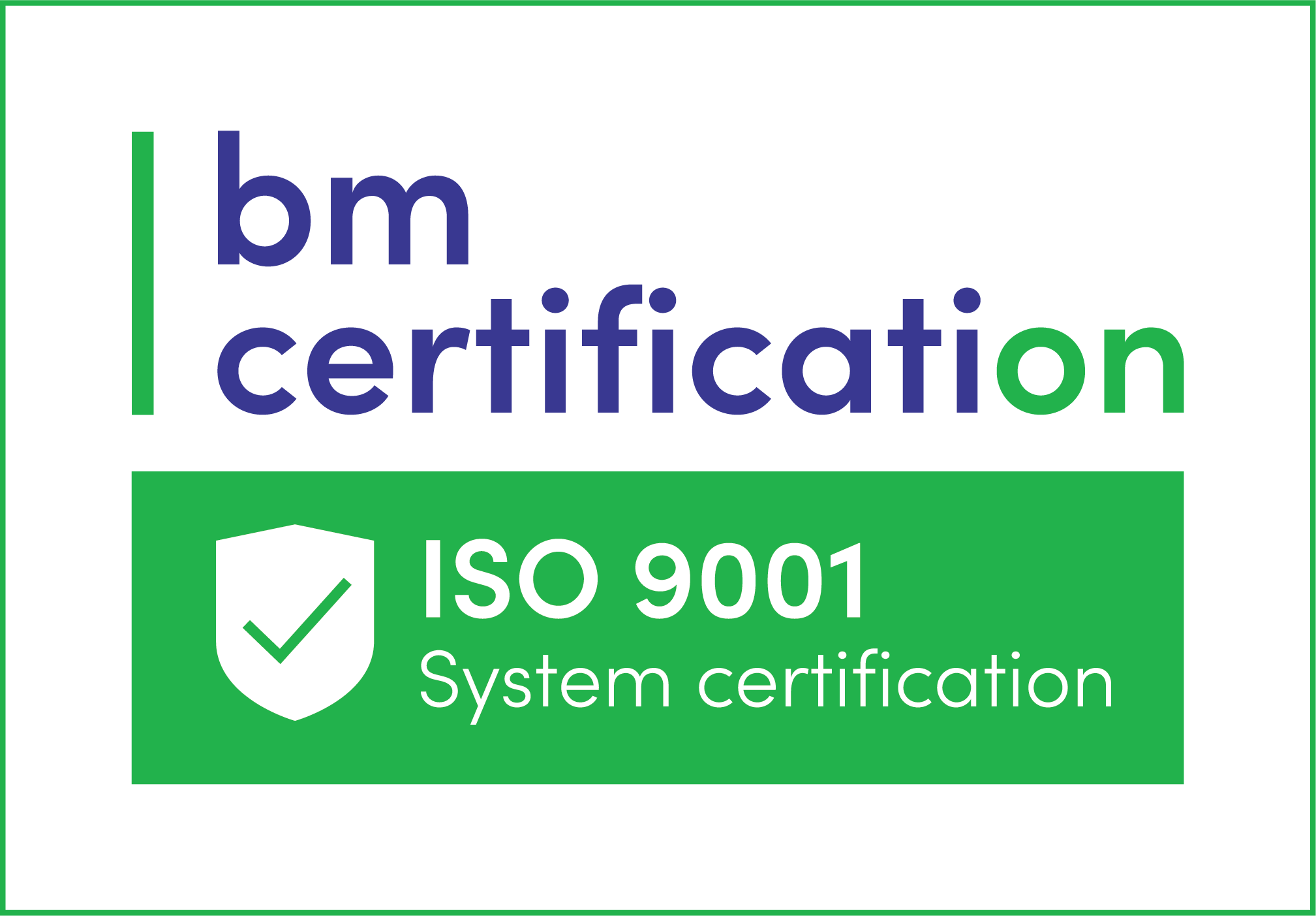 ISO 9001 Laatujärjestelmä